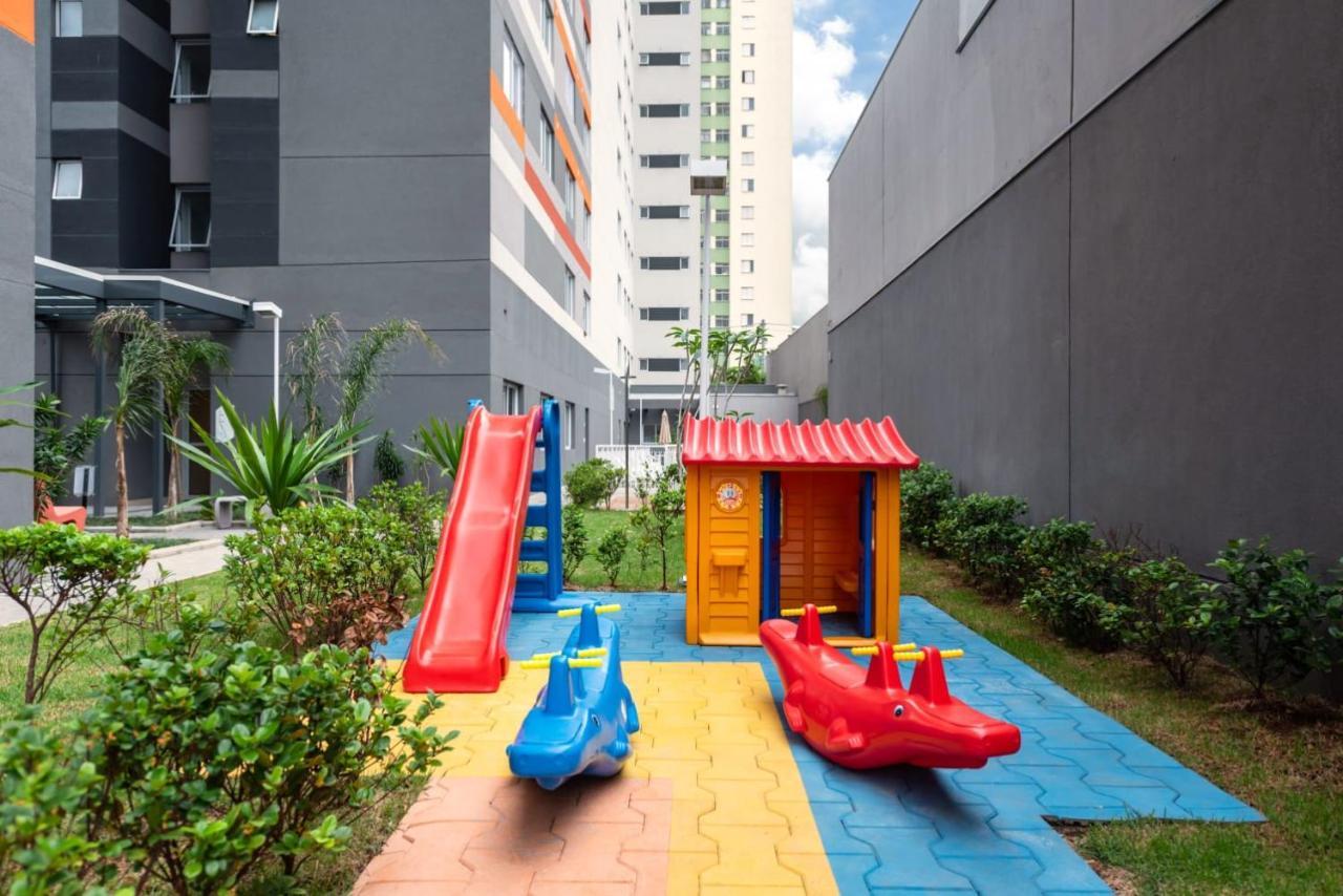 92B Apto Confortavel Prox Ao Bras - Piscina E Academia São Paulo Kültér fotó